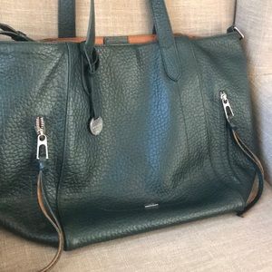 Lodis green leather tote/satchel/purse. New!